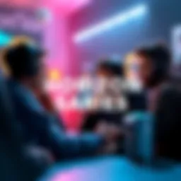 A group of gamers discussing the Horizon series, sharing insights and opinions