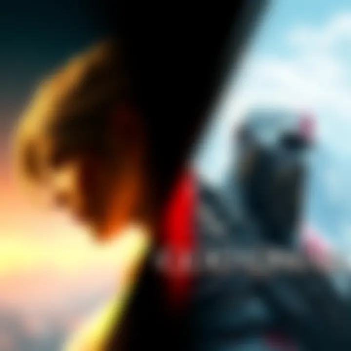 Side-by-side comparison of Horizon and God of War game characters and settings