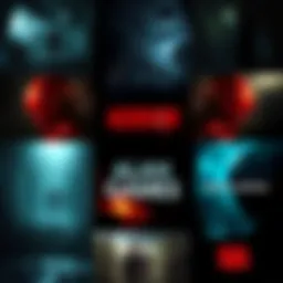 A collage of horror exploration game covers featuring dark scenes and eerie environments from titles like Alan Wake and Dead Space.