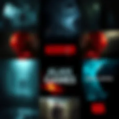 Horror Exploration Games A collage of horror exploration game covers featuring dark scenes and eerie environments from titles like Alan Wake and Dead Space.