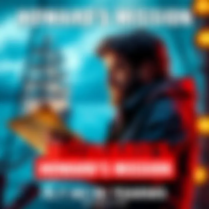 A character named Howard looks at a research convoy while holding a map, hinting at a plan to incite pirate attacks.