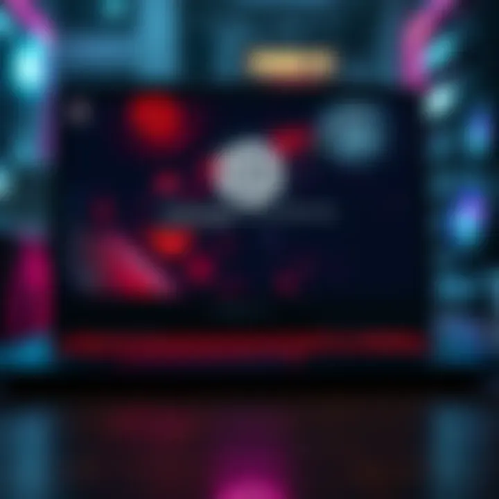 HP Omen 15 Laptop with Game Crash Error HP Omen 15 laptop displaying an error message during a video game crash