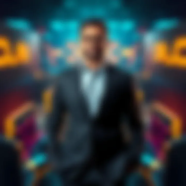 Humam Sakhnini stands confidently as the new CEO of Discord, signifying a new direction for the company.