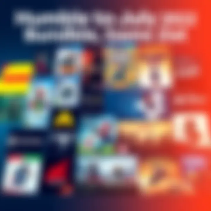 Various game covers featured in Humble Bundles from August 2022 to July 2025