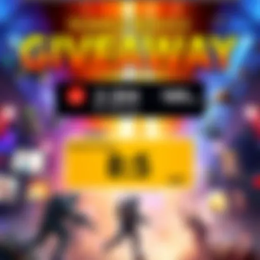 Humble Bundle Giveaway Announcement A colorful graphic promoting a giveaway for Humble Bundle keys for games like V Rising, highlighting a comment section for game choices and predictions, with a countdown to the winner announcement at 8pm GMT.