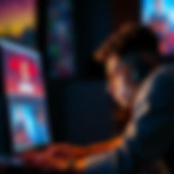 A frustrated person looking at a computer screen while trying to log into Humble Bundle.