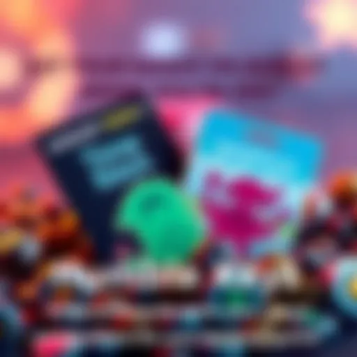 Colorful graphic featuring August 2025 Humble Keys with game titles My Time at Sandrock and Warpips, encouraging people to comment their favorite drink and game