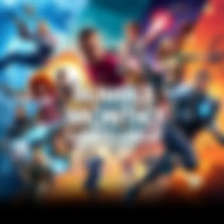 A vibrant collage showcasing popular video games available in Humble Monthly from 2019 to 2025, featuring diverse characters and action scenes.