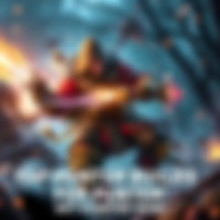 A Hunter character using powerful skills in a PvE environment, showcasing various builds and strategies.