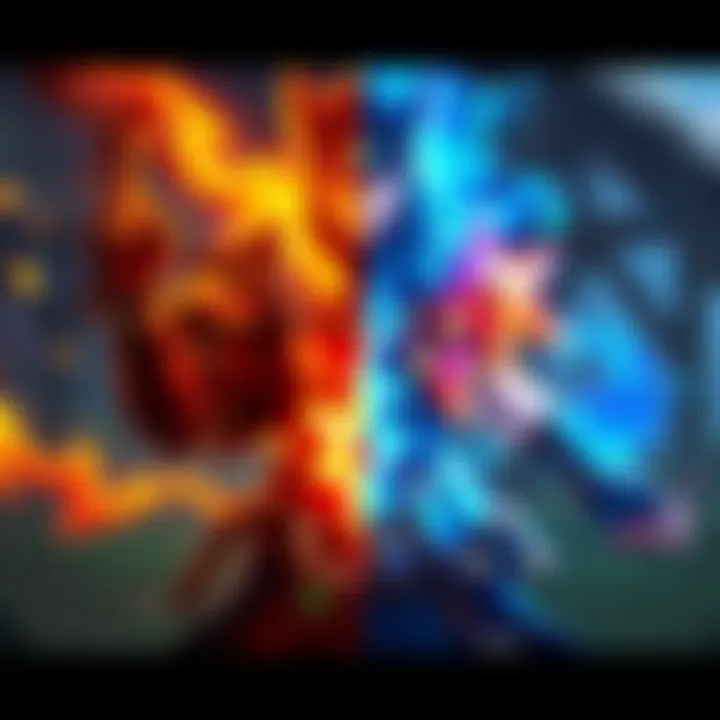 A character in a gaming environment switching from Hunter gear to Warlock gear, showcasing a vibrant aura and mystical abilities.