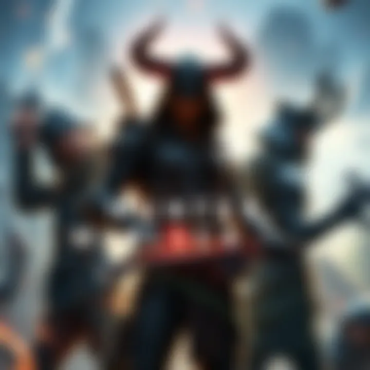 Three distinct characters representing Hunter, Warlock, and Titan classes, showcasing their unique abilities and identities in a gaming setting.