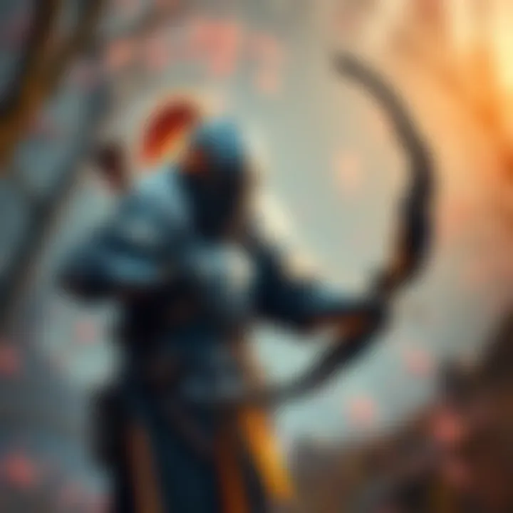 A skilled Hunter stands ready with a bow, showcasing new armor designs after the rework, emphasizing their agility and strength in the game.