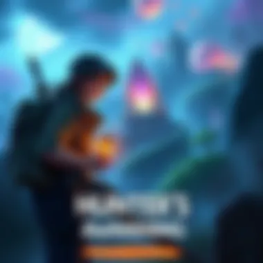 A gamer exploring a vibrant world with quests and challenges in Hunter's Awakening