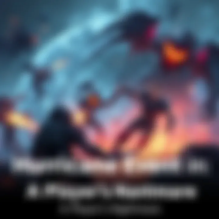 A player struggling in the hurricane event with draining shields and attacking enemies in Arc Raiders