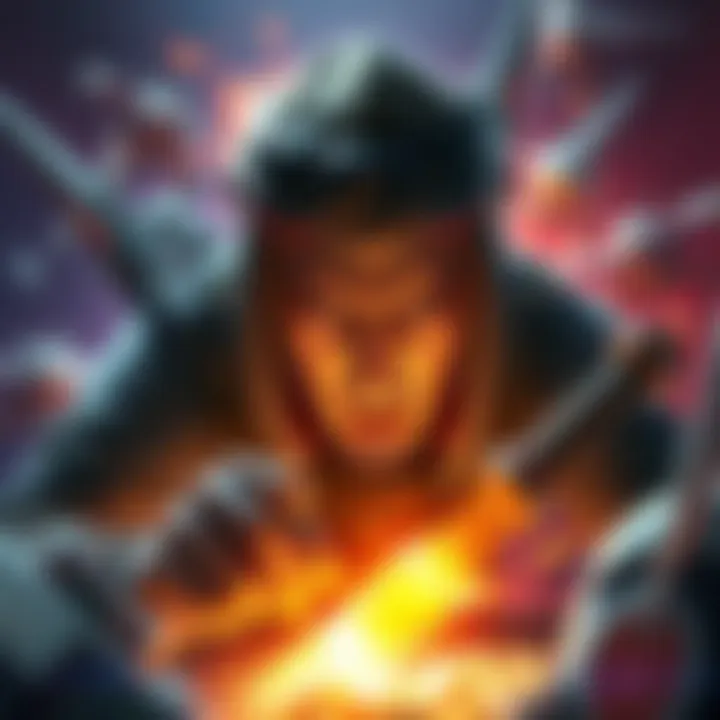 A player in Arc Raiders attempting to balance combat in both PVE and PVP settings, showing frustration on their face while surrounded by game elements representing both modes.