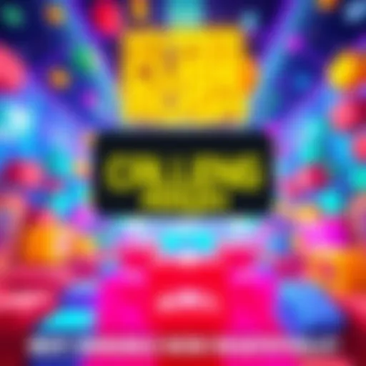 A vibrant game scene featuring colorful cubes and dynamic challenges from Hyper Cube Rush