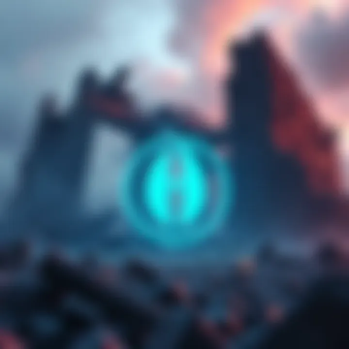 Hyperion's Operations After Helios The remains of Helios with Hyperion's logo in the foreground, symbolizing the company's resilience and ongoing cash flow from the Handsome Jackpot.