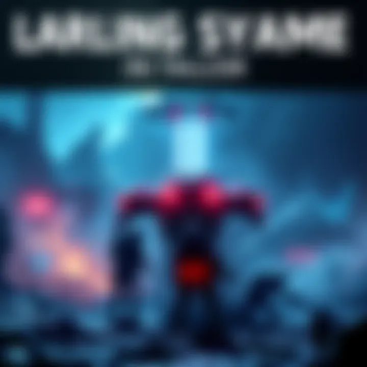 A screenshot showing the Icarus landing system being activated in a gameplay scene, with players preparing for a strategic landing to gather loot.