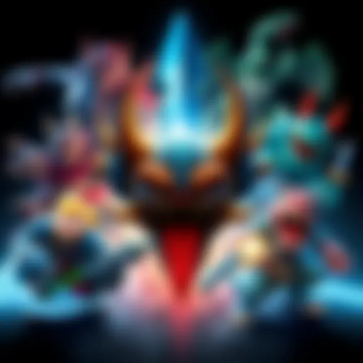 A collage of famous video game bosses like Arlecchino, Gael, Messmer, and Ozma, showcasing their unique designs and abilities.