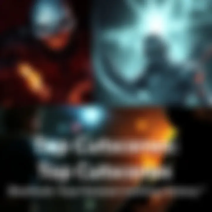 A collage showing memorable cutscenes from Bioshock and Metal Gear Solid 2