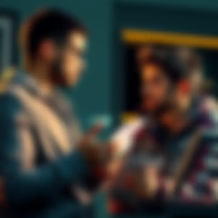 iDubbbz Discussing Ethan Klein iDubbbz analyzing Ethan Klein's actions in a video, with thoughtful expression and notes in hand