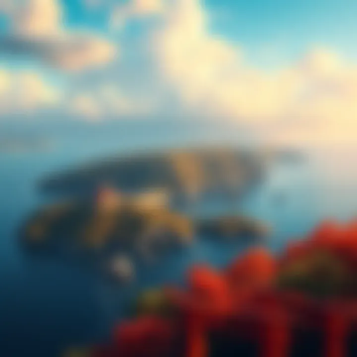A scenic view of Iki Island showcasing its natural beauty and landscapes from the game Tsushima.