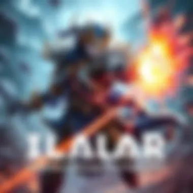 Ilari, a champion, attacking an enemy with a strong burst of energy, showcasing impressive damage capabilities in a game setting.
