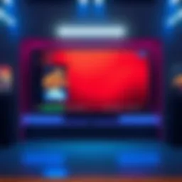 In-Game Advertisement Display A mock-up of a video game screen showing in-game advertisements during a player's pause menu on PC and Xbox.