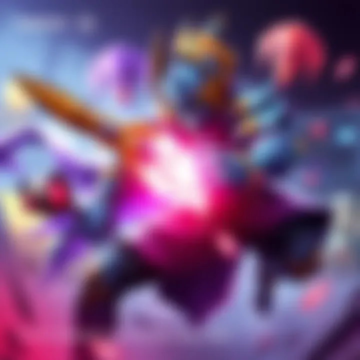 A powerful Inaros character showcasing combat moves in a vibrant gaming environment.