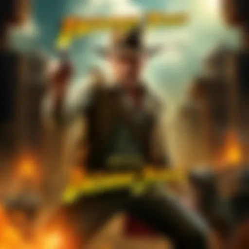 Cover art of Indiana Jones And The Great Circle for PS5, featuring the iconic character in an adventurous pose with ancient artifacts in the background.