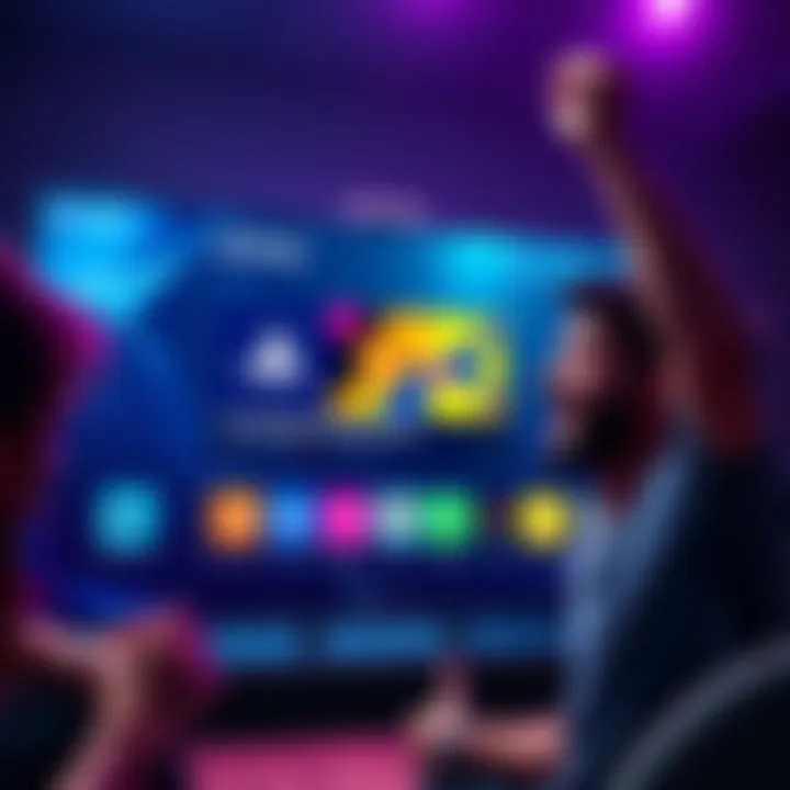 A screen showing an indie game on the PlayStation Network wishlist, with a joyful developer celebrating the moment.