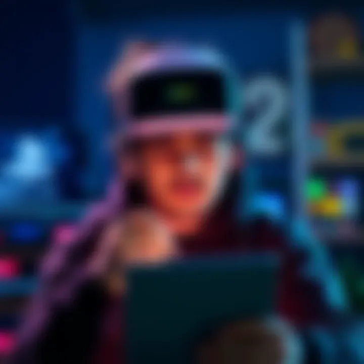 An indie developer looks disappointed while reviewing low royalty earnings from a game on PSVR2.