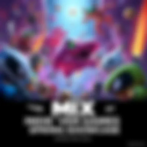 Various indie game characters and scenes from The MIX Spring Showcase, highlighting creativity and gameplay variety