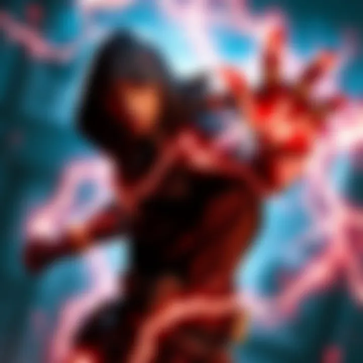 Concept art featuring a character with electric powers, hinting at new developments for the Infamous franchise