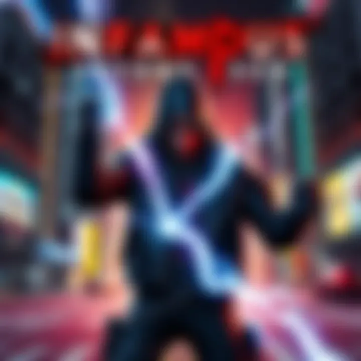 Cover art showing the main character of Infamous Second Son with electric powers set in a vibrant city background