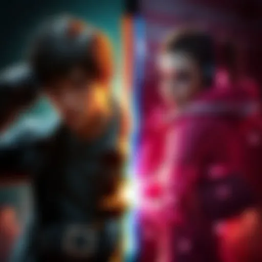 Side-by-side comparison of inFamous and Prototype characters showcasing their powers and gameplay styles.
