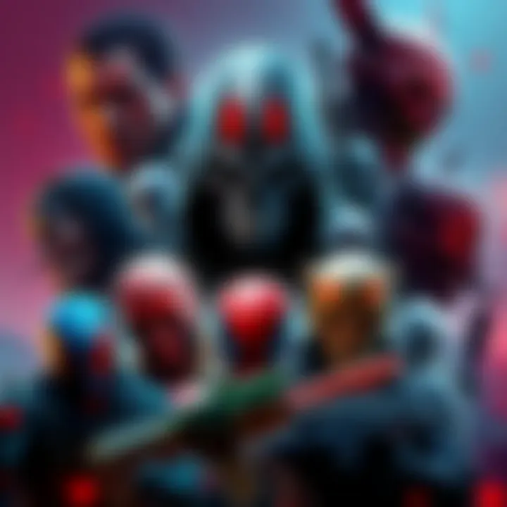 A collage of various types of infected characters from popular video games, showcasing their distinct features and styles.