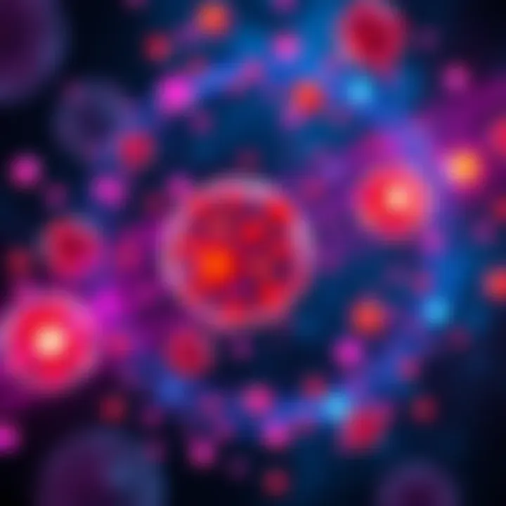 A visualization of multiple universes with colorful orbs representing different fan fictions exploring various storylines, including unconventional relationships.