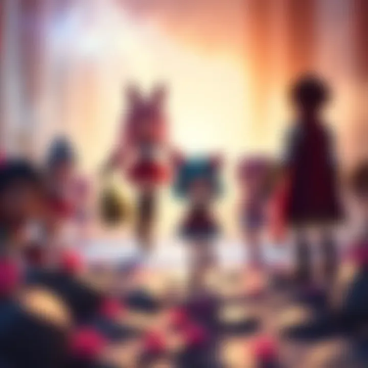 Screenshot from Infinity Nikki Version 2.11 showing vibrant characters in a magical setting.
