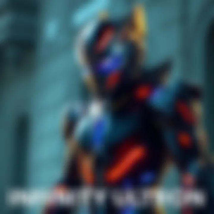Infinity Ultron stands with a metallic and futuristic appearance, showcasing a blend of dark and blue tones with glowing accents. The character has a menacing expression, emphasizing the controversial...