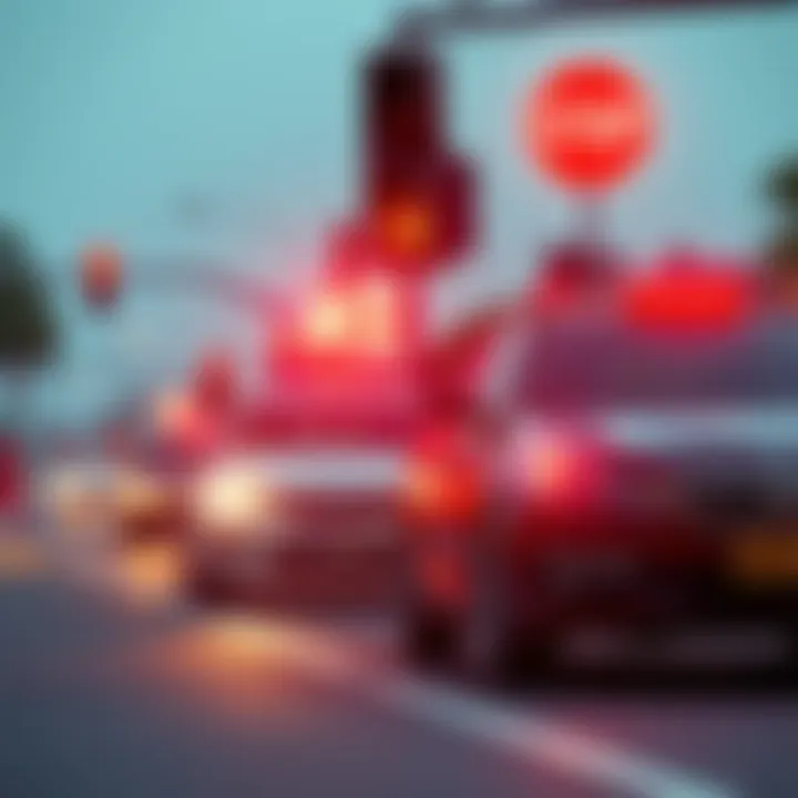 Jason, Marlon, and StableRonaldo running a red light and stop sign in their cars