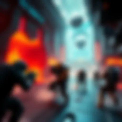 Players engaged in fast-paced Outpost action, showcasing diverse strategies and teamwork in Bungie's latest release.