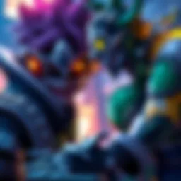 Intense Game Reaction A screenshot of a competitive online game showing an Ashe character and an angry Lucio character after a match.