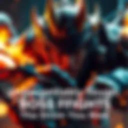 Intense Gaming Boss Fight A player battling a fierce final boss in a video game, focusing on their determined expression and the chaotic action around them.