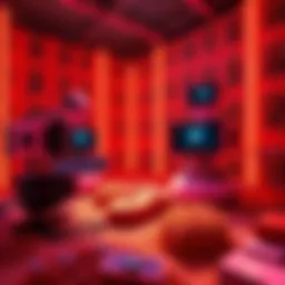 Interactive art installation featuring shredders Art installation of unique shredders tracking viewers' cameras beside The Organs