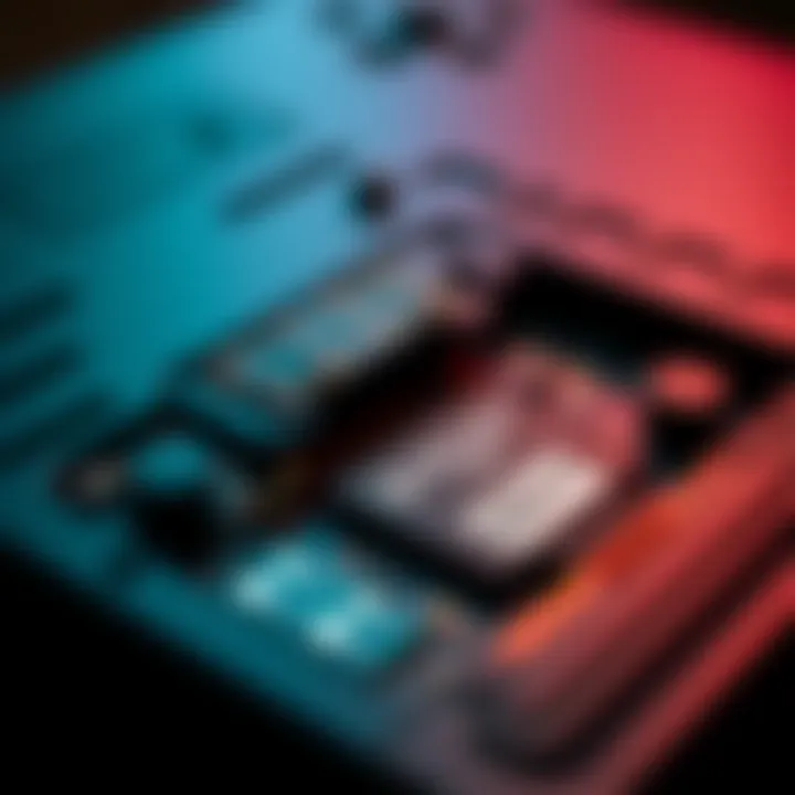 A close-up view of the internal SSD inside an Xbox Series X console, highlighting its design and storage capability.