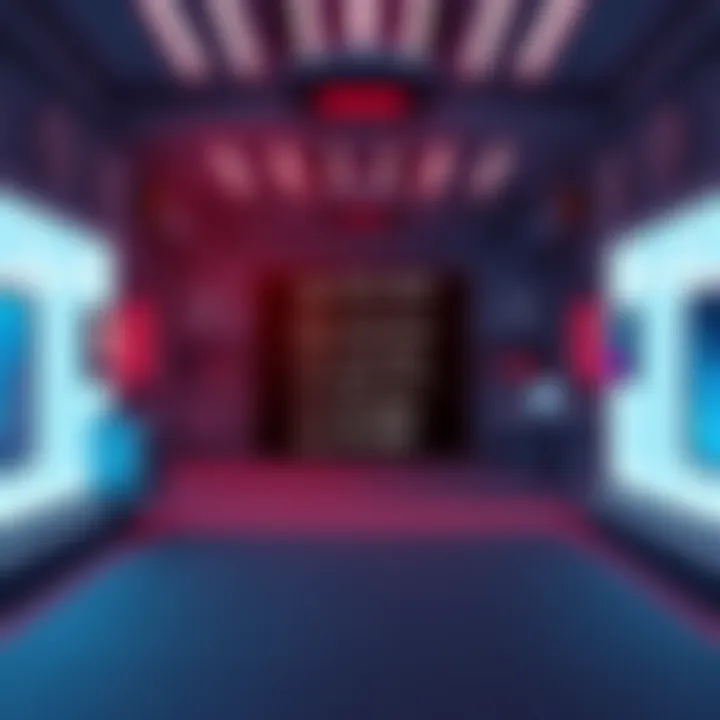 A digital illustration showing a game lobby with different difficulty levels for players in an invasion match, highlighting options like no HUD and NPC timers for fairness.