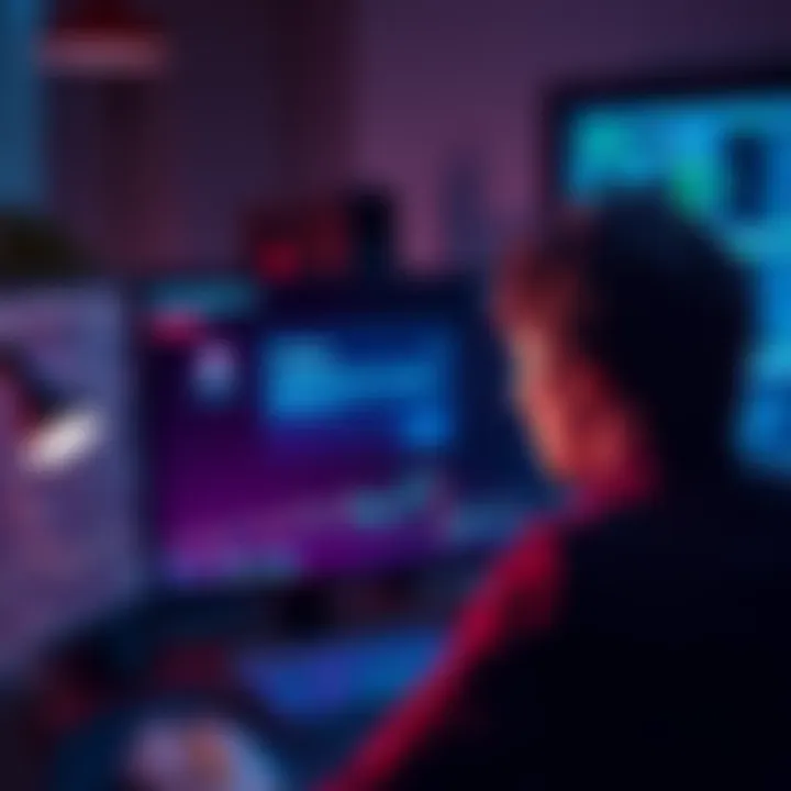 A frustrated person staring at their computer screen showing an error message about invite delivery failures, symbolizing trading disruptions.