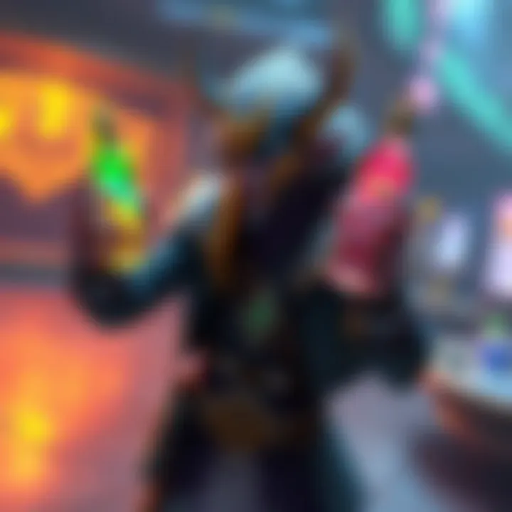 Invoker with Null Talisman Invoker character holding two Null Talismans in a gaming environment, showing strategic choice over a Bottle.