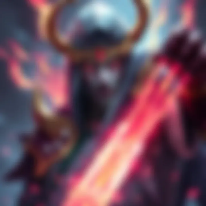 Invoker character with low health in a Dota match after being hit by Ancient Apparition.